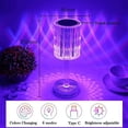 thumbnail image 6 of LINLIN Crystal lamp, LED Touch Lamps Bedside Lamps,3 Lighting Colors Brightness Adjustable USB Rechargeable for Living Room,Dresser Table Romantic Decoration, 6 of 9