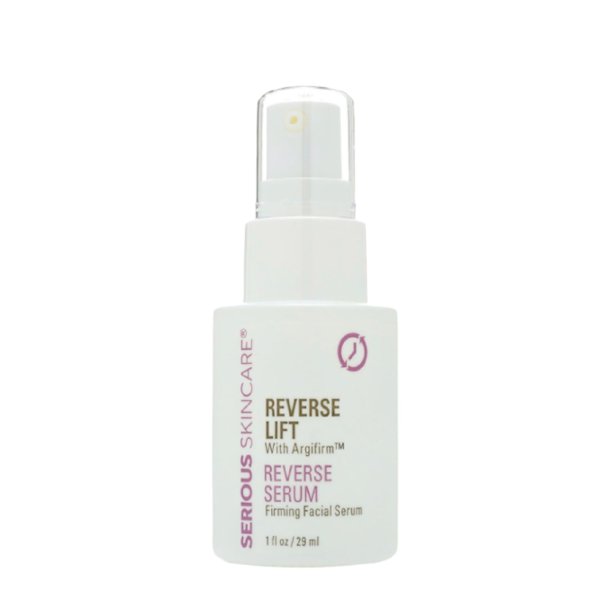 Serious Skincare Suero facial reafirmante de elevación inversa 1 oz. - Argifirm Lifting Complex - Tensa temporalmente - Levanta - Reafirma - Contornos faciales caídos - Péptidos - Extractos botánicos
