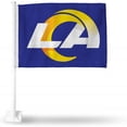 thumbnail image 1 of Los Angeles Rams Car Flag, 1 of 1