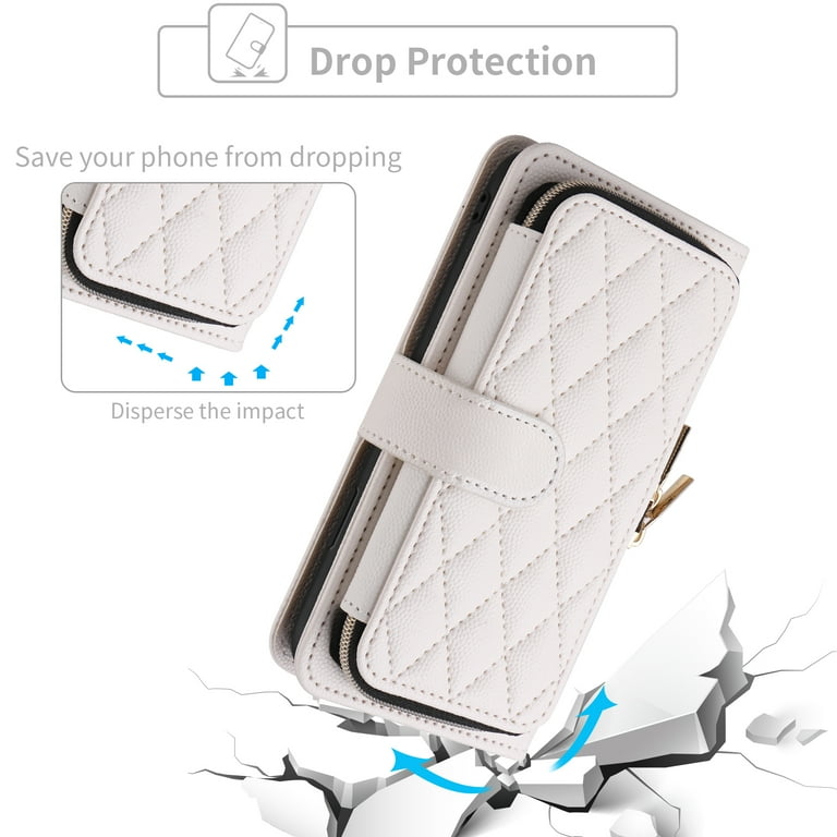 Dswteny Argyle Wallet Case for Samsung Galaxy A31 with Wrist Strap