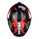 thumbnail image 3 of Casco Integral De Moto X- Kov Vertigo Yakuza Rojo Ece22.06, 3 of 4
