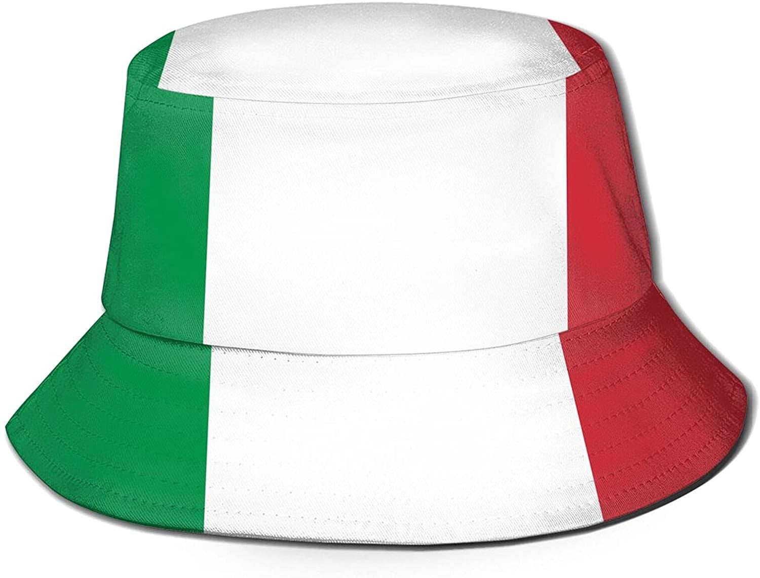 Italian Flag Fishing Hat Fisherman Cap 