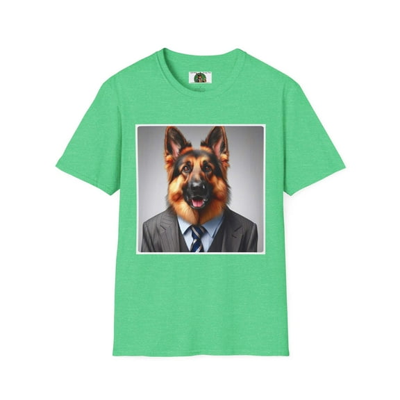 German Shepherd Dog "My Alter Ego Dog" Unisex Softstyle T-Shirt