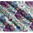 thumbnail image 3 of Soimoi Cotton Cambric Fabric floral,bird & tiger face Animal Print Fabric by Yard 56 Inch Wide, 3 of 7
