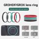 thumbnail image 4 of Camera Lens Ring for III GR3X/GR3 HDF Camera Aluminum Alloy Lens Decoration Ring Cap Green, 4 of 5