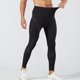 thumbnail image 4 of Pantalones largos para hombre, de nailon, holgados, informales, a la moda, con botones, bolsillos, cordón y cintura elástica., 4 of 6