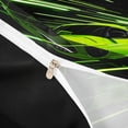 thumbnail image 4 of Castle Fairy Neon Sports Car Twin Bedding for Teens, Light Trail Race Duvet Cover Set for Extreme Bedroom, Green Black,Black Reversible,2pcs,No Comforter, 4 of 6