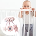 thumbnail image 2 of Cochecito de bebé, cuna, actividad, juguetes de peluche en espiral, cochecito de bebé infantil, asiento de coche, juguetes colgantes, juguetes educativos de peluche, 2 of 8