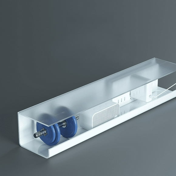 Estante de administración de cables para mesa de cabello, ranura de almacenamiento de cables sin perforaciones, mesa de computadora, fila de inserción inferior, arnés de cables fijo, artefacto