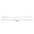 thumbnail image 4 of Tmvgtek 12 Uds. Cordones Deportivos Universales Sin Cordones Cordones Elásticos De Silicona Para Zapatos (Blanco), 4 of 5