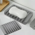 thumbnail image 6 of Shoreew Self Draining Soap Dish Silicone Soap Tray Waterfall Drainer Soap Holder for Bathroom Shower Bath Tub Kitchen Sink, 6 of 7