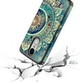 thumbnail image 5 of LG Zone 4 / LG Aristo 2 / LG Rebel 3 LTE / LG Rebel 2 LTE / LG Tribute Dynasty / LG Aristo / LG Phoenix 3 / LG K8 (2017) / LG Fortune / LG Risio 2 Hybird Graphic Case (Green Mandala), 5 of 5
