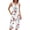 AB-White, variant on 2 Piece Sets Women's Summer Sleeveless Pleated Tank and Cropped Pants Lounge Outfits Casual Loose Square Neck Tops Star Print Shorts Pajama Set Black L