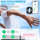 thumbnail image 5 of Monitor de salud y sueño Smart Ring SSPATIOS para iOS y Android, negro, 5 of 6