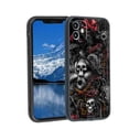 thumbnail image 1 of Compatible with iPhone 12 Phone Case, Graffiti Case Silicone Protective for Teen Girl Boy Case for iPhone 12, 1 of 5