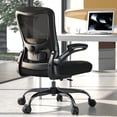 thumbnail image 4 of Ergonomic Office Chair -  Back Desk Chair with Adjustable Lumbar Support  Breathable Mesh Back  Capacity  Easy Assembly  for Home Office Executive Computer Task, 4 of 4