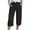 A126-Black, variant on Women'S Relaxed Fit Sport Knit High Rise Pants - Soft Cotton Pull-On With Elastic Waist,Pull On Brown XL