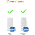 thumbnail image 3 of Pack of 9 - Diaper Pail Refills Bags Compatible with Diaper Genie Select Pail, Compact Pail,Square Pails Diaper Pails Refills, 3 of 5