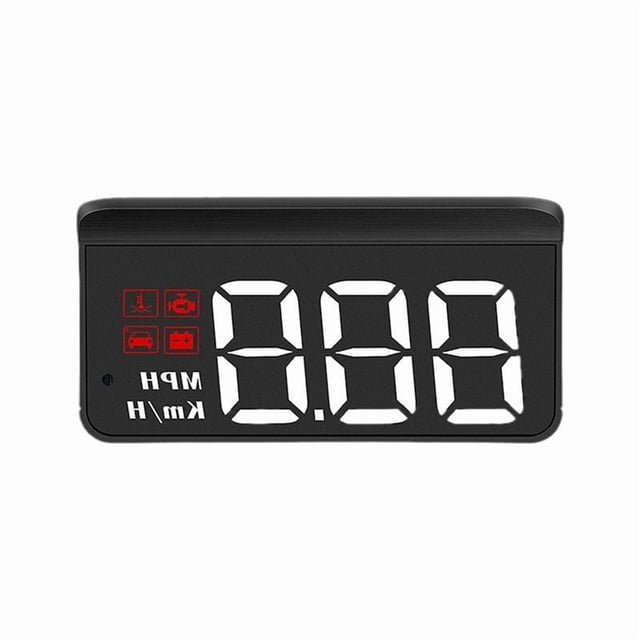 Pantalla de Proyección para Coche M3 OBD2 HUD, Velocímetro Digital, Monitor Temperatura y Voltaje con Alarmas /MPH.