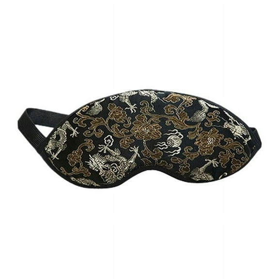 Silk Eye Mask Super Breathable Protective Eyeshade Sleep Eye Mask Black