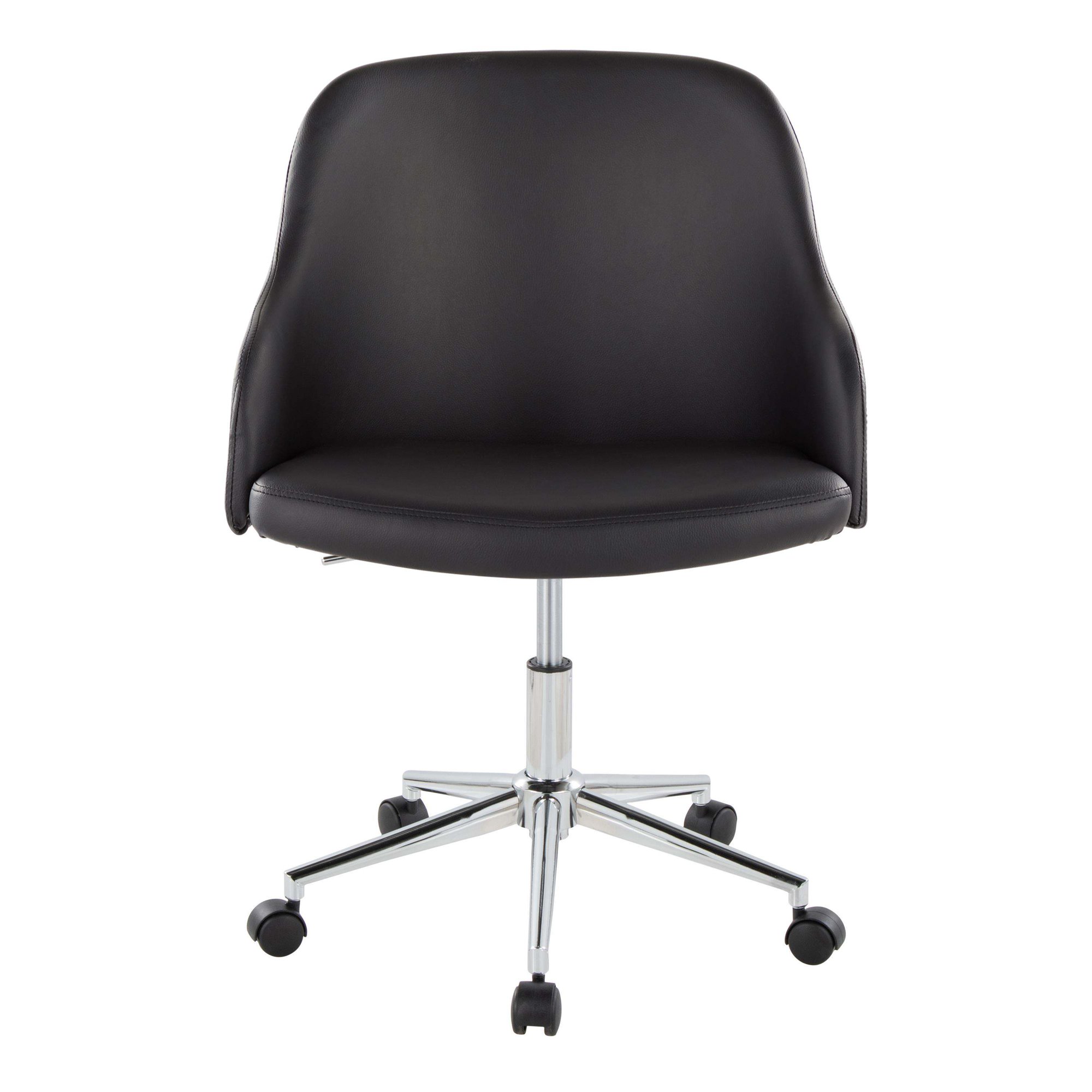 office chair in chrome metal product