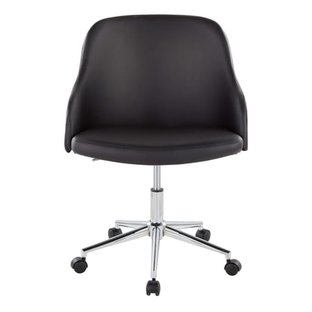 office chair in chrome metal product