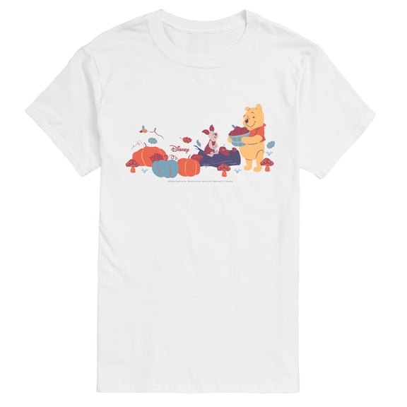 Winnie The Pooh - Fall - Men's Short Sleeve Graphic T-Shirt