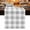 Gray, variant on Sage Green Checkered Table Runner 108 Inches Long, Farmhouse Buffalo Plaid Kitchen Coffee Dining Table Decoration for Home Party Birthday Wedding Home Decor 13x108 Inches