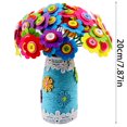 thumbnail image 4 of Flower Craft Kit For Kids Make Your Own Flower Bouquet With Buttons And Flowers DIY Vase Art And Craft For Kids Baby Book Phonics Cards Games For Toddlers 2-4 Years Toddler Toys Age 1-2 Push Cars For, 4 of 9