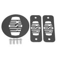 thumbnail image 3 of Fuse Box Top Plates, Stainless Steel Sturdy Easy Installation Motorcycle  Plate Top Stylish  For Autocycle Black, 3 of 8