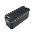 thumbnail image 2 of Caja de hojalata, caja de hojalata vacía y portátil, recipiente de hojalata para dulces y Plata, 2 of 9