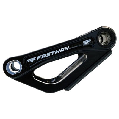 Skid Guard Fastway Adjustable Linkage Guard with Replaceable Skid Plate Black for KTM 250 SX-F Factory Edition 2015-2017 ()