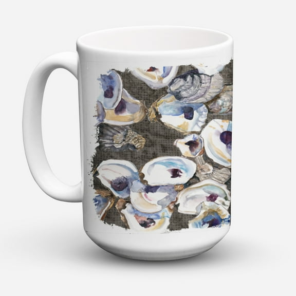 Oysters Coffee Mug 15 oz