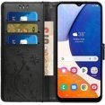 thumbnail image 6 of Compatible with Samsung Galaxy A14 5G Case Glitter with Card Holder Flip Wallet Phone Case for Women Crystal Butterfly Shockproof Protective Case for Samsung Galaxy A14 5G,Black GY, 6 of 6
