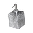 thumbnail image 2 of Dispensador de jabón Macarena Textura de mármol 400 ml Cabeza plateada gris, 2 of 8