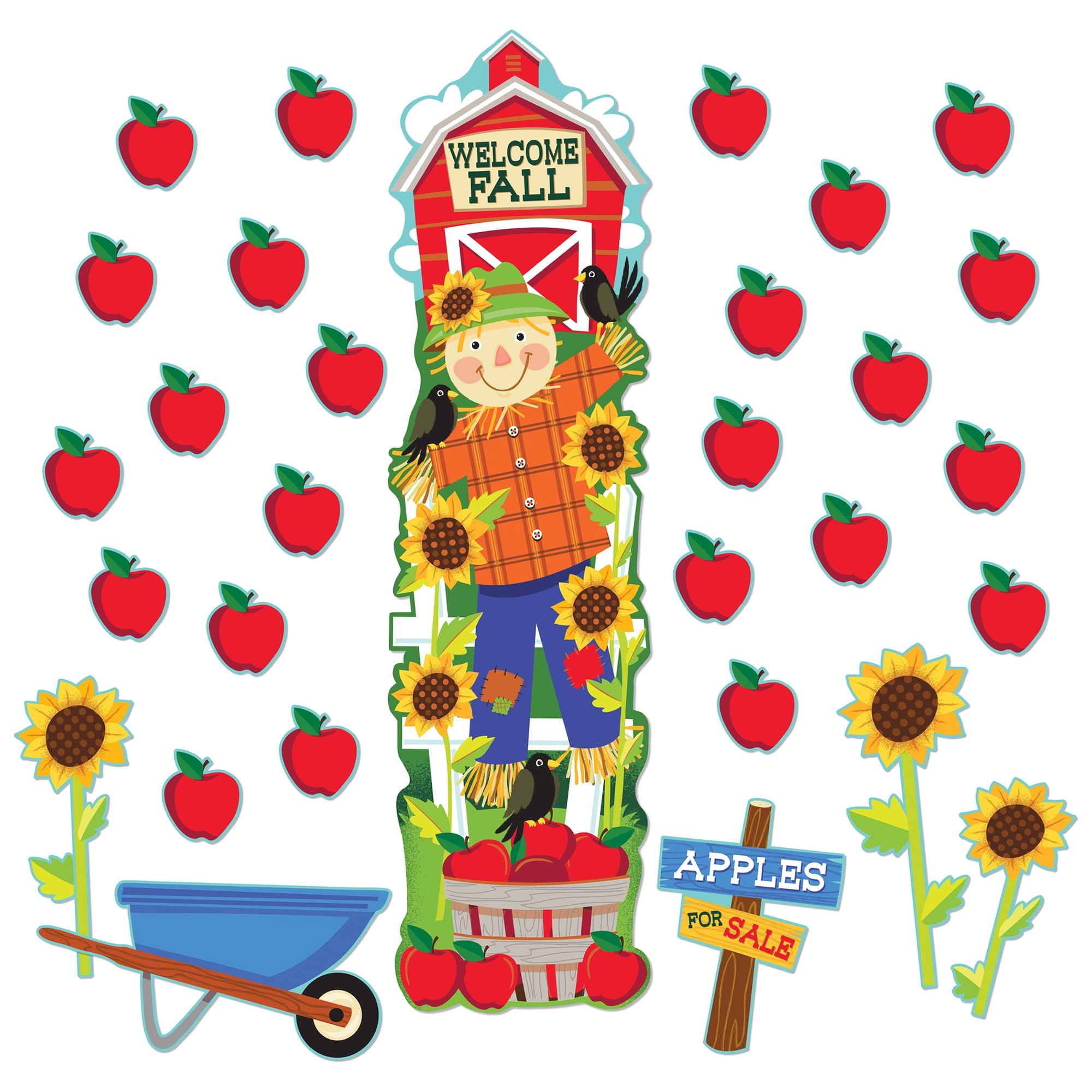 Eureka Fall/Harvest All-In-One Door Décor Kit, 2 Kits