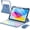 blue+mouse, variant on Magnetic Backlit Keyboard Mouse Case, Yellow for iPad 11th/10th Gen