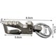 thumbnail image 2 of 2 Pcs Keychain, Car Key Chain Metal Keyring Bottle Opener Keychain For Men H, 2 of 5