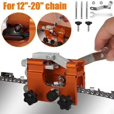 1 Pack Chainsaw Sharpener, Portable Chain Saw Sharpening Tool, Quick Sharpening, Suitable for All Kinds of Chain Saws and Electric Saws