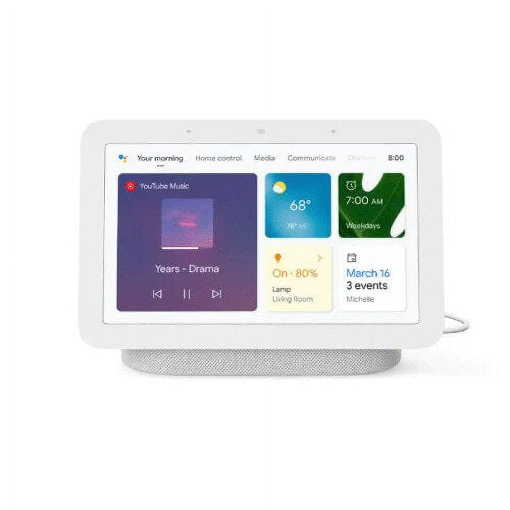 Google Nest Hub 7-Inch Aqua Device with Google Assistant GA00578