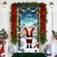 thumbnail image 4 of 35 X 72 Inch Christmas Door Cover Christmas Door Curtain Christmas Day Door And Wall Decoration Festival Party Decoration, 4 of 6