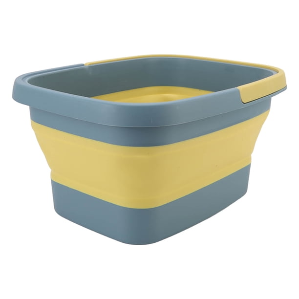 Bañera portátil ANGGREK plegable de masaje de silicona para pies