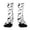 Y2-White, variant on Halloween Socks Men Women Funny Novelty Crew Socks with Pumpkin Skeleton Ghost Bat Spider Web Print Soft Breathable Comfortable Non Slip Daily Wear Crazy Holiday Gift Ideas for Friends,White
