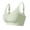 Green, variant on Gymayou Women Plus Size Wireless Sports Bra Push Up Support Yoga Workout Bralette Breathable Adjustable Strap Beige L