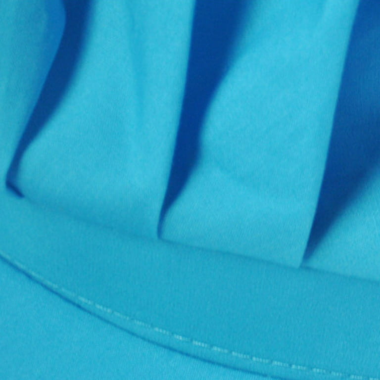 harmtty Unisex Dustproof Breathable Elastic Kitchen Chef Hat Cleaner  Factory Work Cap,Sky Blue