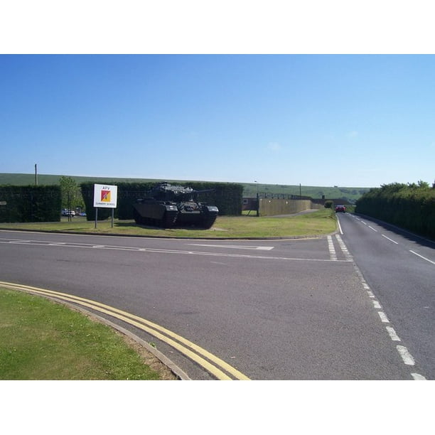 Laminated Poster Lulworth Campaƒae A A Aƒae A Nbsp Entrance To Afv Gunnery School A Tank Greets People Visiting The Gunnery School Poster Print X 30 Walmart Com Walmart Com