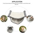 thumbnail image 3 of KONTONTY 1Pcs Small Animal Hammocks Grey Velvet For All Seasons, 3 of 8
