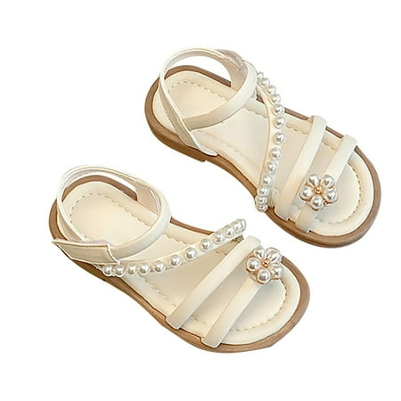 

Toddler Girl Beige Comfy Sandals 10 Years-10.5 Years