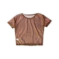 thumbnail image 5 of SAYOO Camiseta de malla sexy femenina, camiseta transparente de manga corta SAYOO moda, 5 of 5