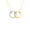 10k Yellow Gold, variant on Araiya Fine Jewelry Sterling Silver Round-shape Lab Grown Diamond Interlinked Diamond Pendant with Silver Cable Chain Nacklace (1/2 cttw, D-F Color, VS1 Clarity) 18"